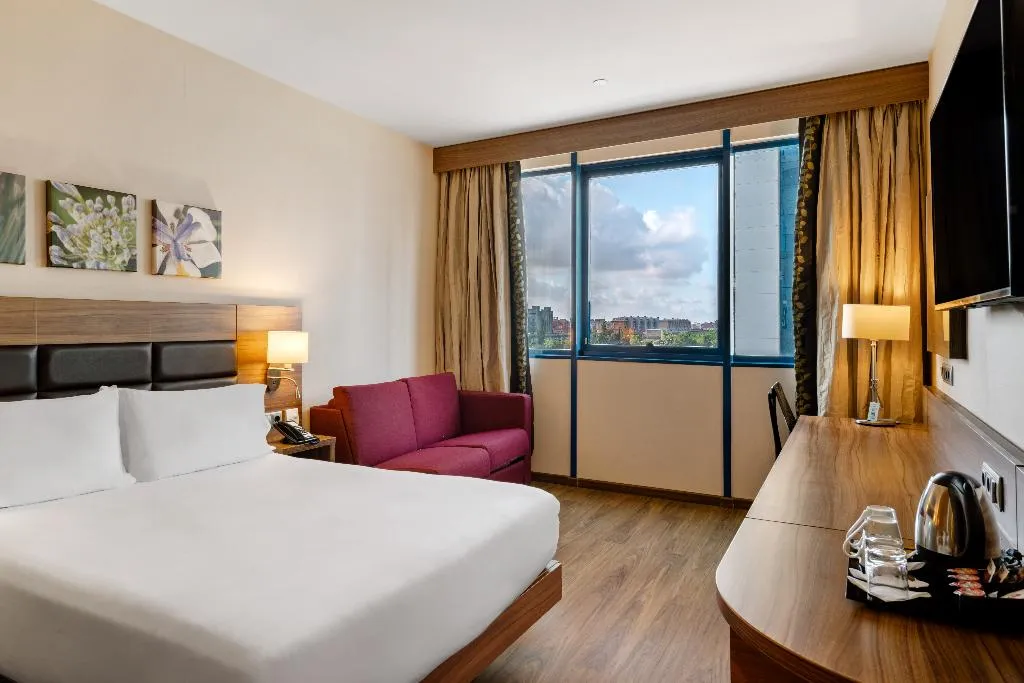DOUBLE QUEEN SIZE BED Room, Hilton Garden Inn Sevilla, Seville