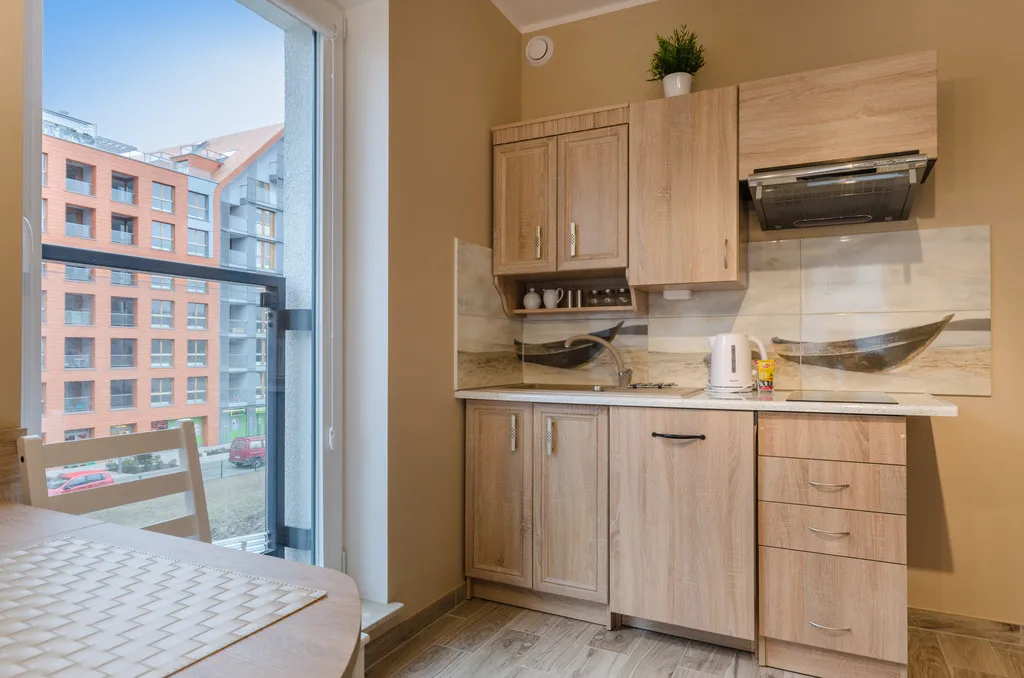 APARTMENT CAPACITY 4 ONE BEDROOM Room, Dom & House Apart Chmielna Park, Gdansk