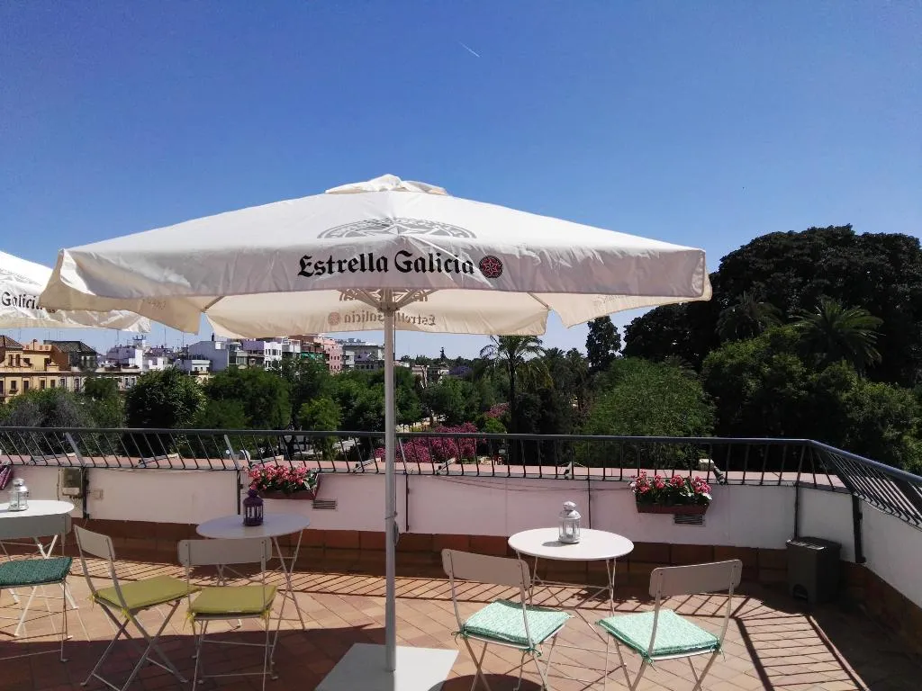 Terrace, Basic  Hotel Doña Manuela, Seville