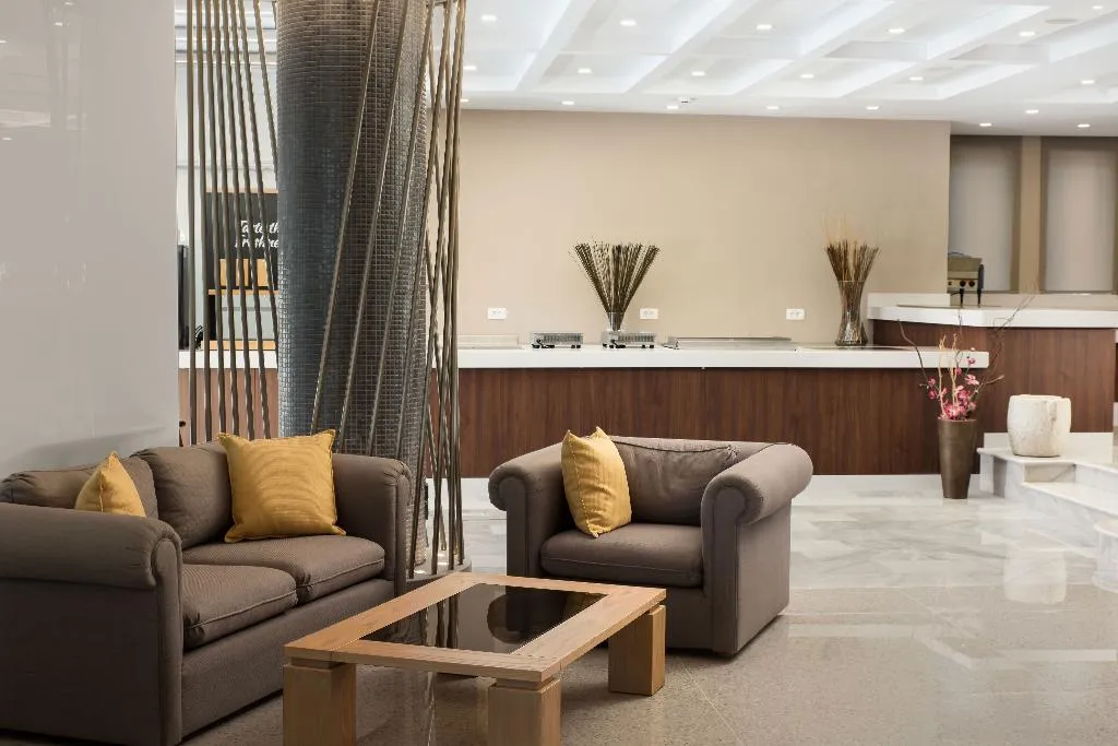 Lobby, Atlantica Amalthia Beach Hotel, Crete