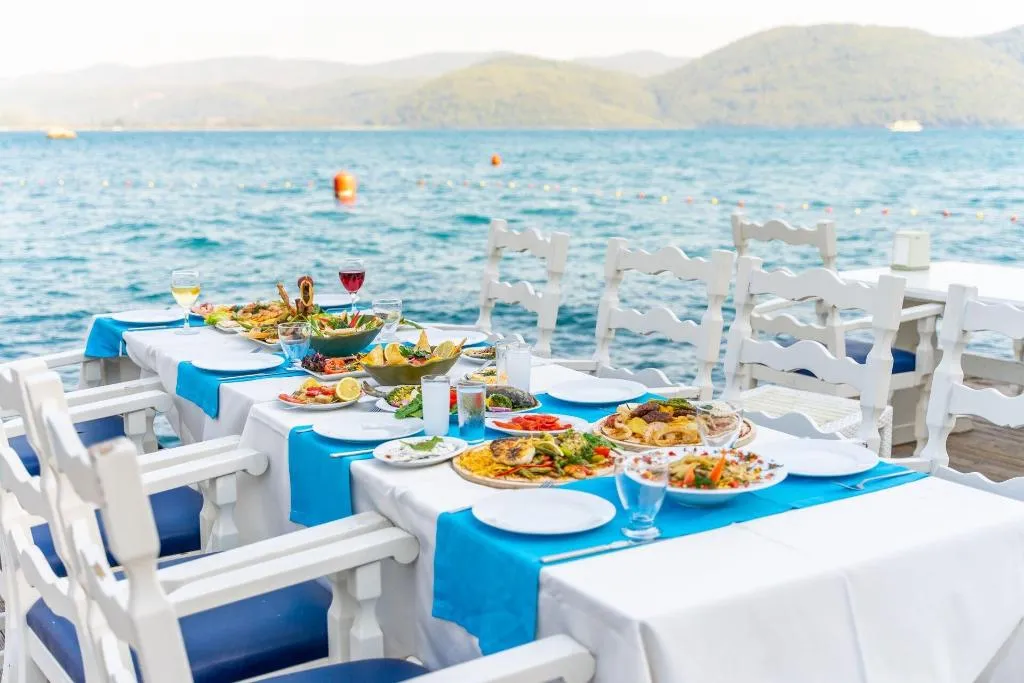 Restaurant, Iskelem Otel, Dalaman