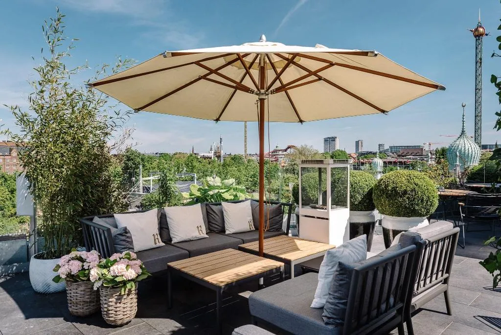 Terrace, Nimb Hotel, Copenhagen