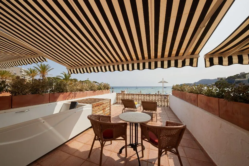 JUNIOR SUITE SEA VIEW WITH TERRACE Room, Secrets Mallorca Villamil Resort & Spa Only Adults, Majorca