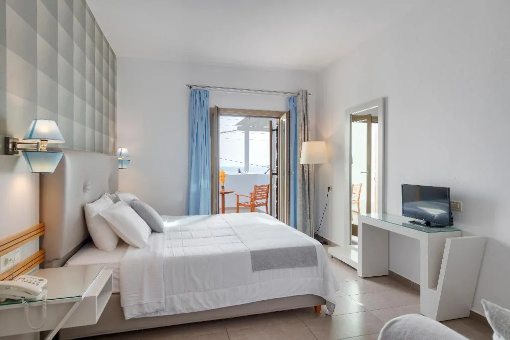 JUNIOR SUITE SEA VIEW Room, Lithos by Spyros & Flora, Mykonos