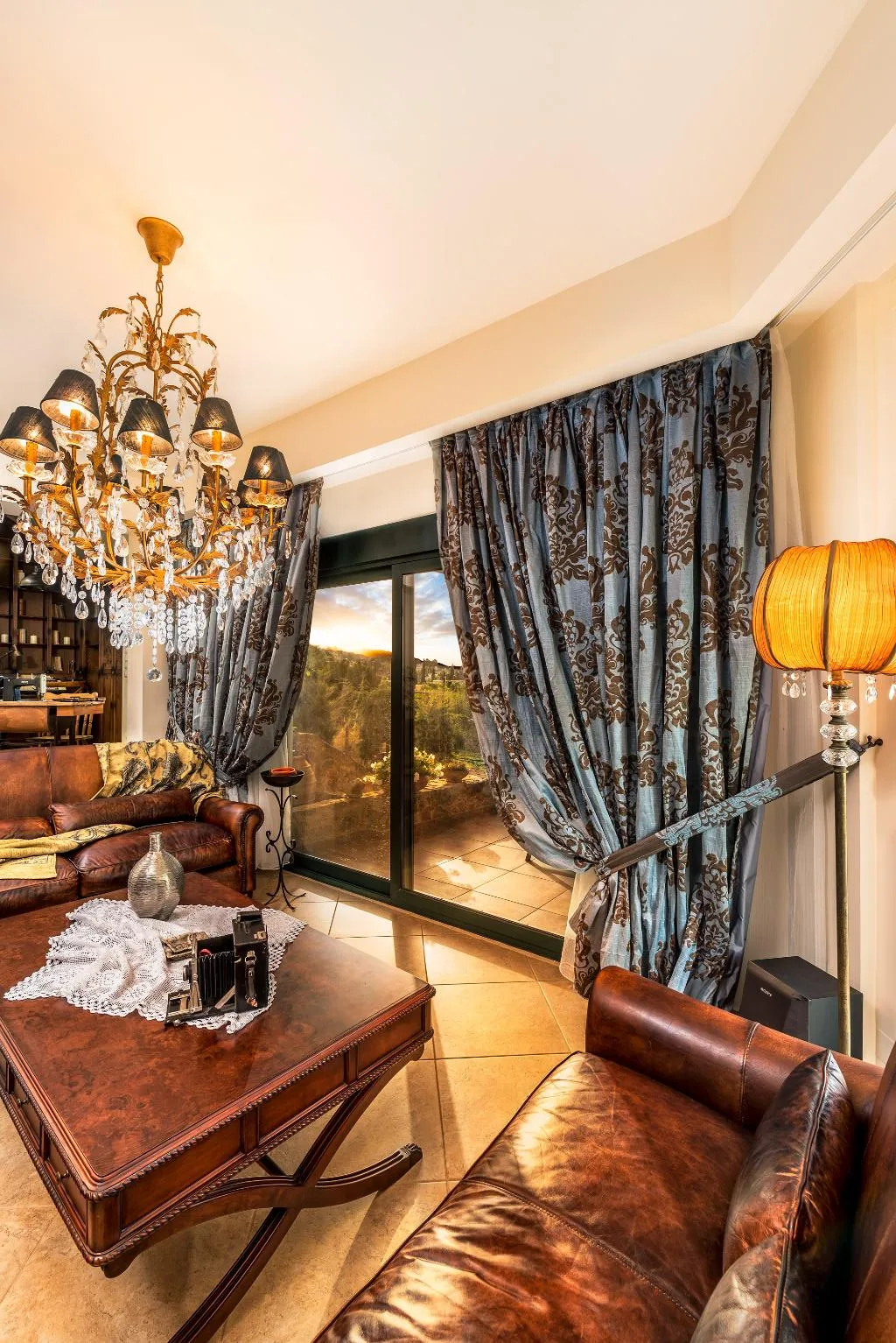Lobby, Villa Golden Crest, Crete