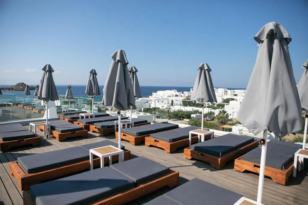 General view, The George Hotel, Mykonos