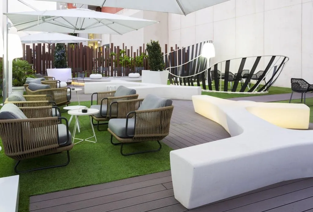 Terrace, Marriott Hotel Madrid Auditorium, Madrid