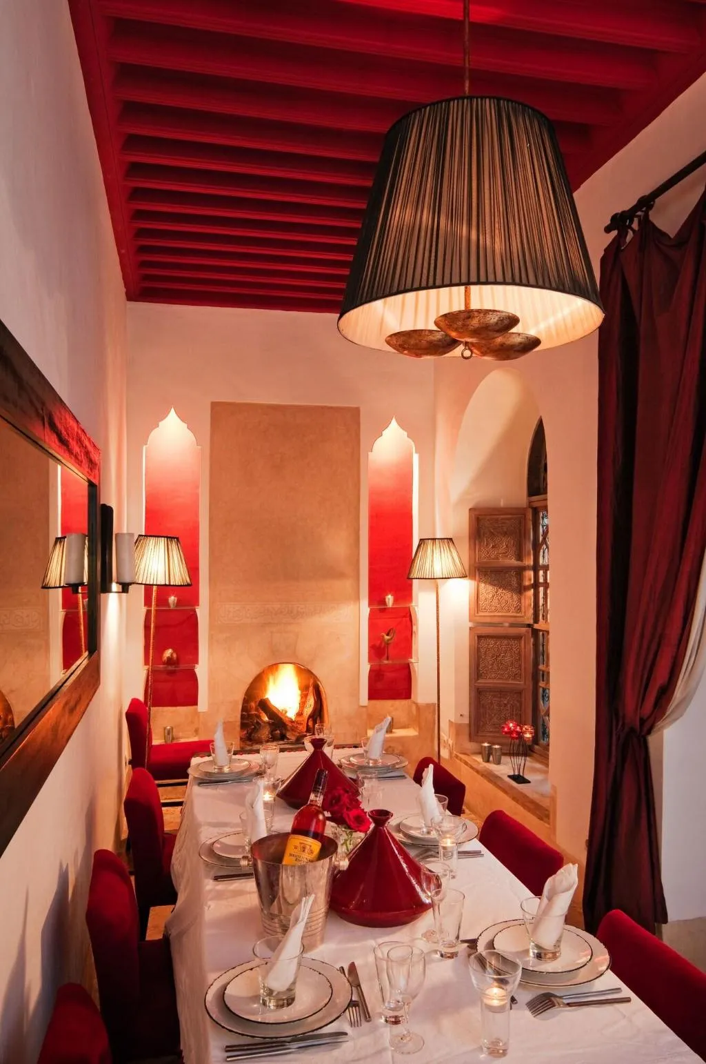 Restaurant, Riad Tzarra, Marrakech