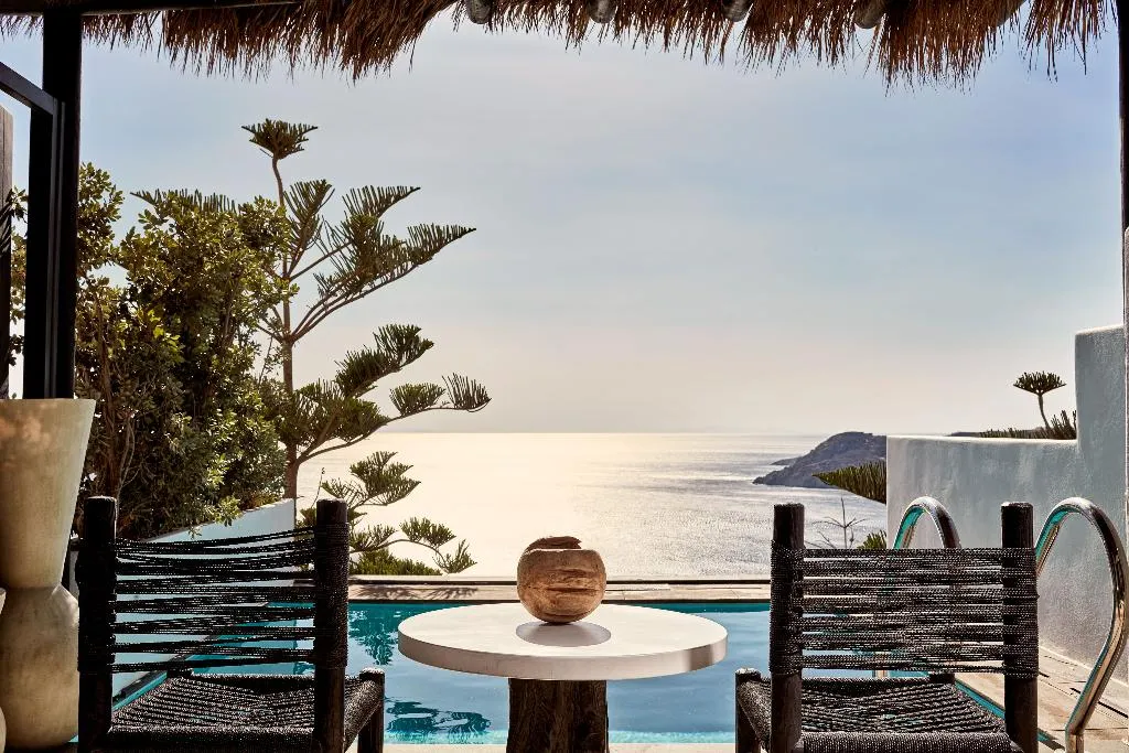 Double or Twin WITH PRIVATE POOL Room, Myconian Utopia Relais & Chateaux, Mykonos