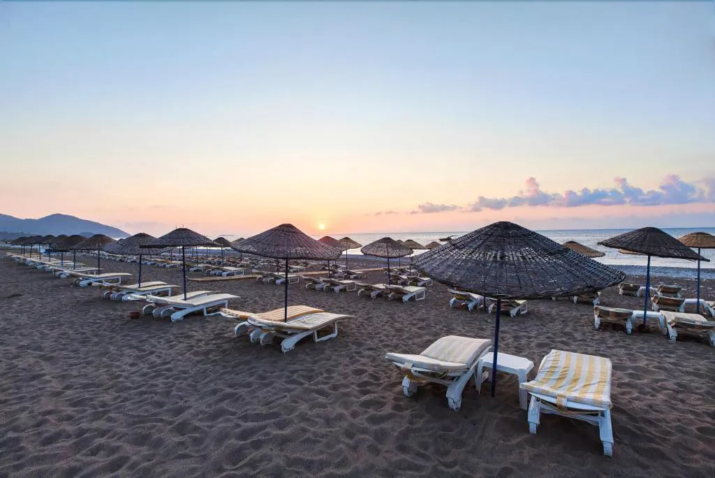 Beach, Aida Hotel, Antalya