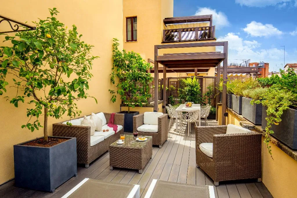 JUNIOR SUITE WITH TERRACE Room, Monti Palace Hotel, Rome
