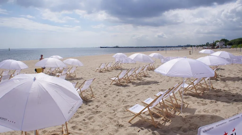 Beach, Hotel Sopot, Gdansk