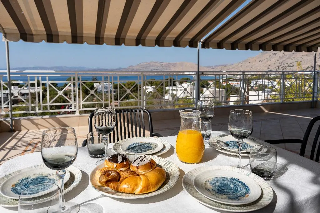 VILLA SEA VIEW TWO BEDROOMS Room, George Beach Studios, Rhodes