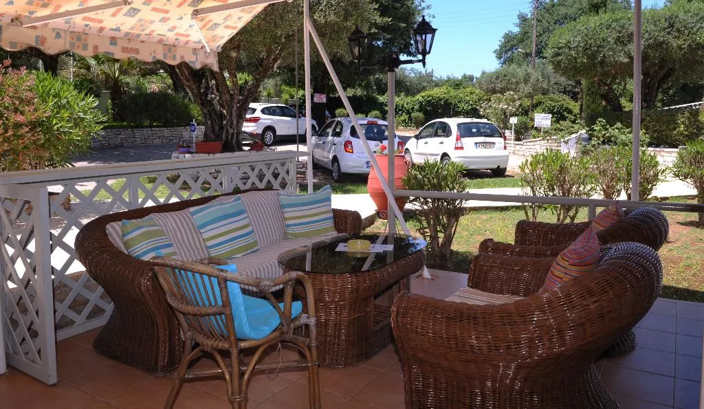 Terrace, Katia Beach, Corfu