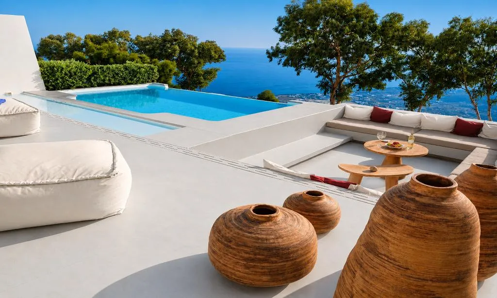 General view, Santorini Heights, Santorini