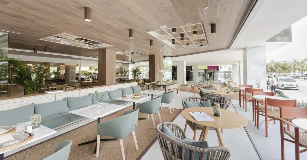 Restaurant, Melia Palma Marina, Majorca