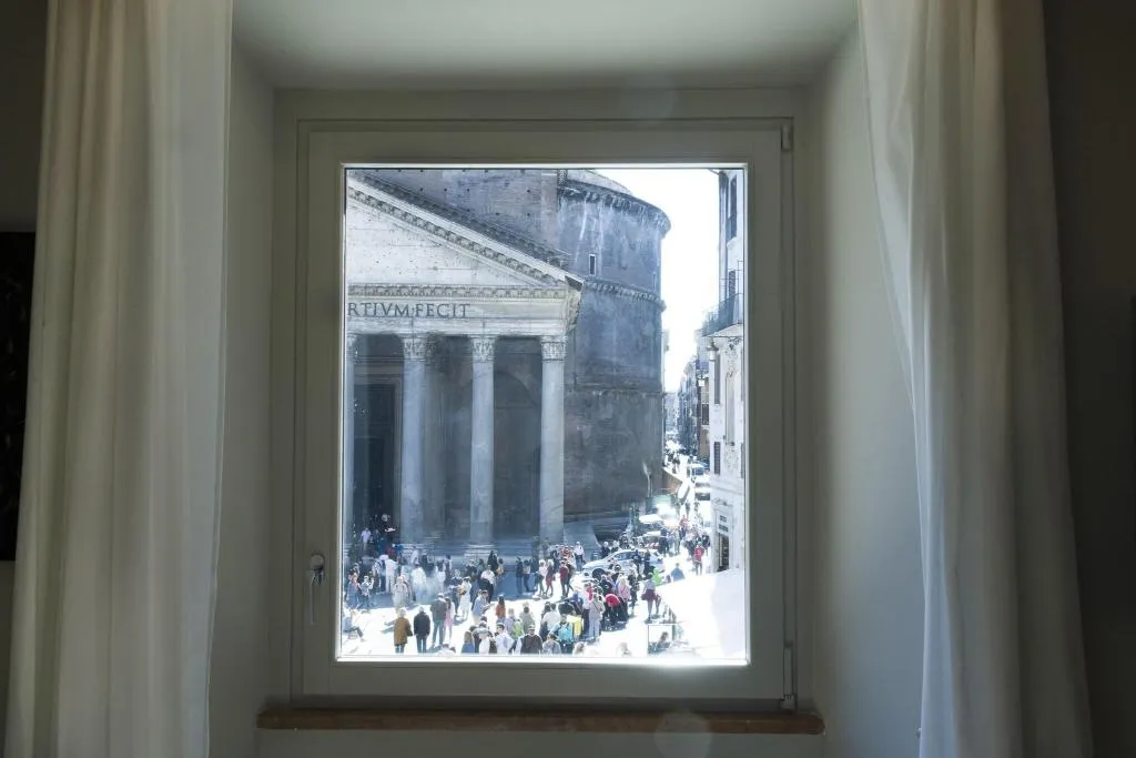 General view, Antico Albergo del Sole al Pantheon, Rome