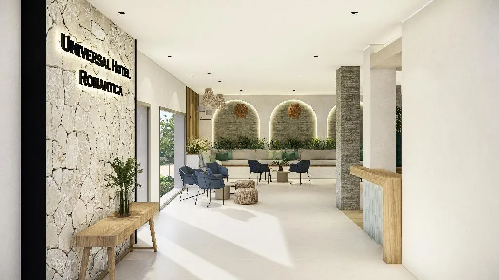 Lobby, Universal Hotel Romantica, Majorca