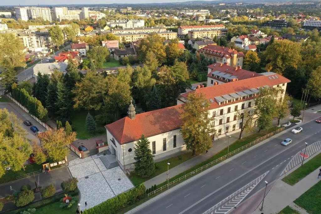 General view, Domus Mater, Krakow