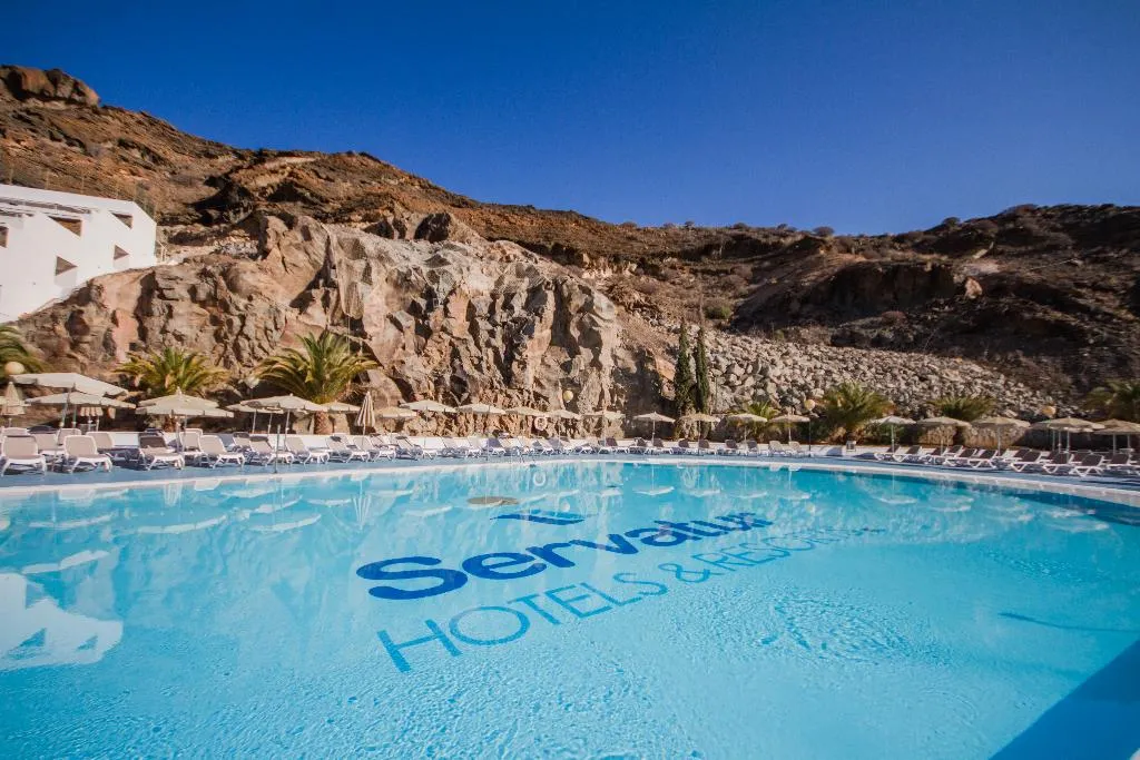 Pool, Servatur Terrazamar Sunsuite, Gran Canaria