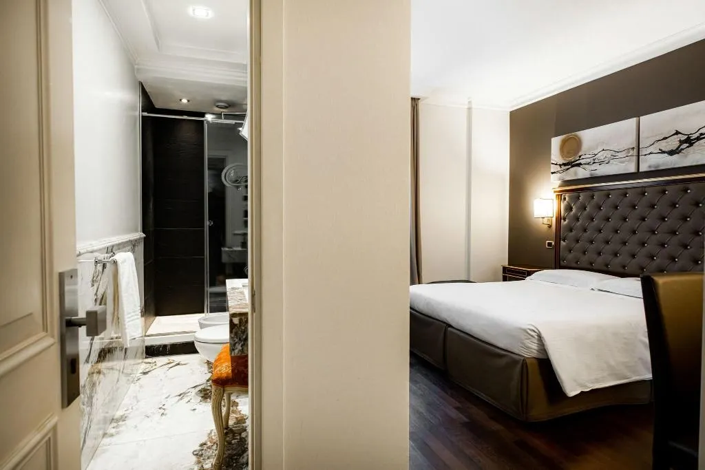TWIN STANDARD Room, Trilussa Palace Congress & Spa, Rome