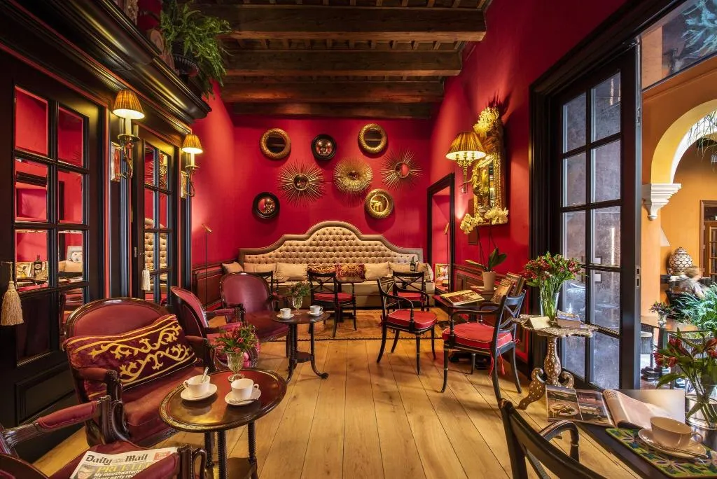Lobby, Hotel Casa Del Poeta, Seville