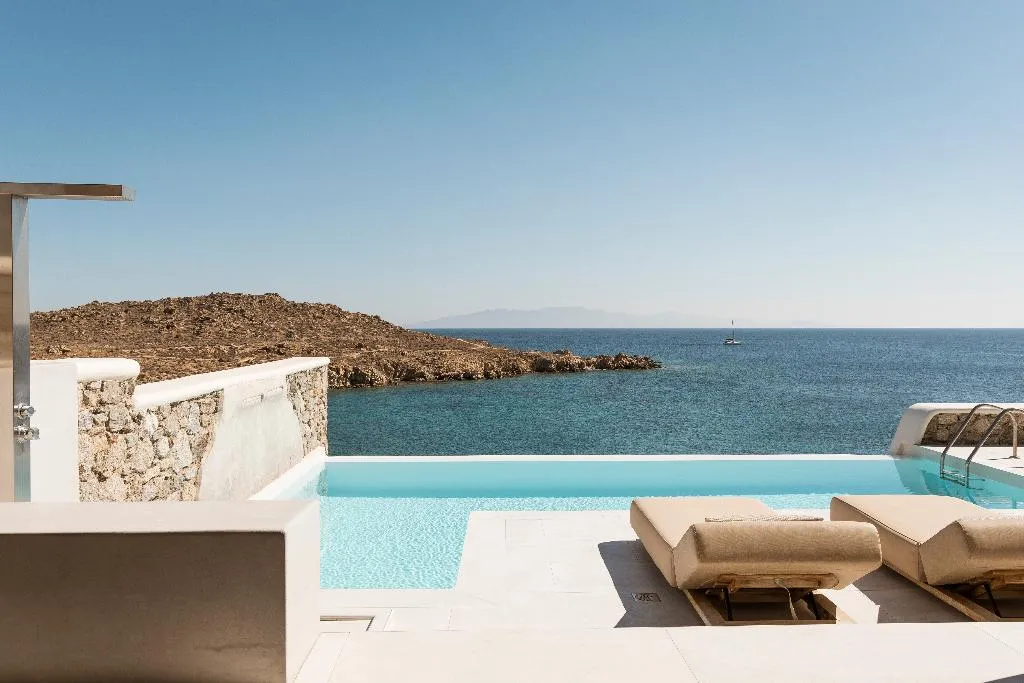 VILLA BEACH FRONT Room, Casa Del Mar Mykonos Seaside Resort, Mykonos