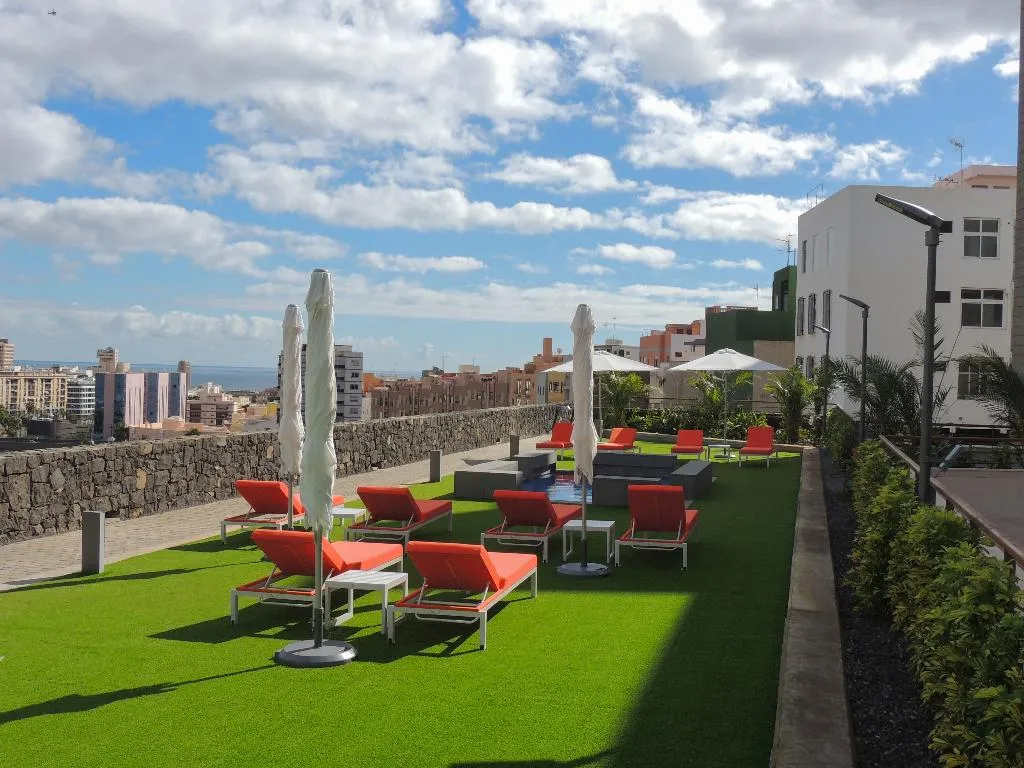 Terrace, Hotel Escuela Santa Cruz, Tenerife