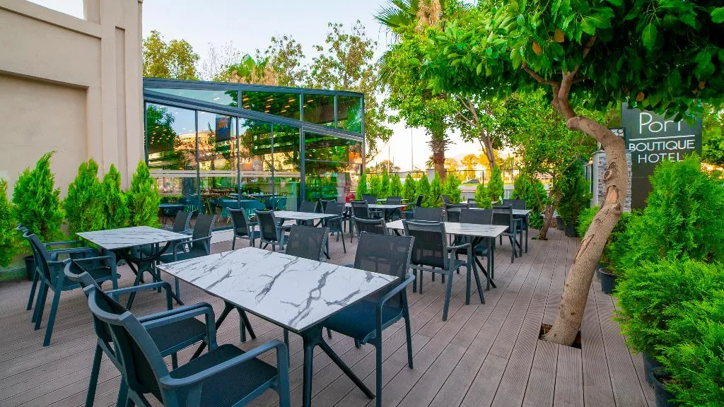 Terrace, Leaf Port Hotel, Antalya