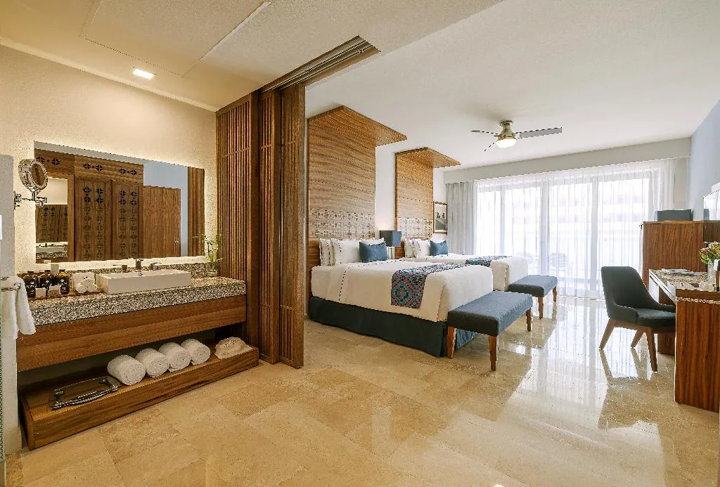Room TWO QUEEN BEDS Room, Sensira Resort & Spa Riviera Maya All Inclusive, Cancun Area