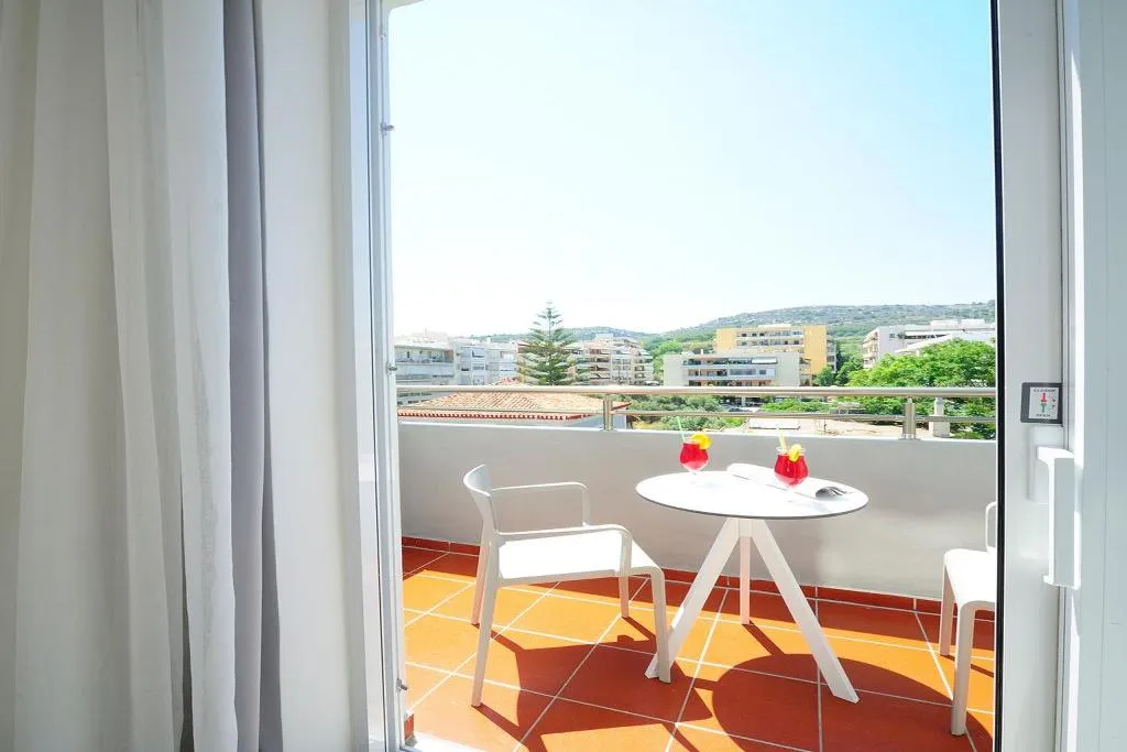 Double or Twin SUPERIOR LAND VIEW Room, Atrium Ambiance Hotel, Crete