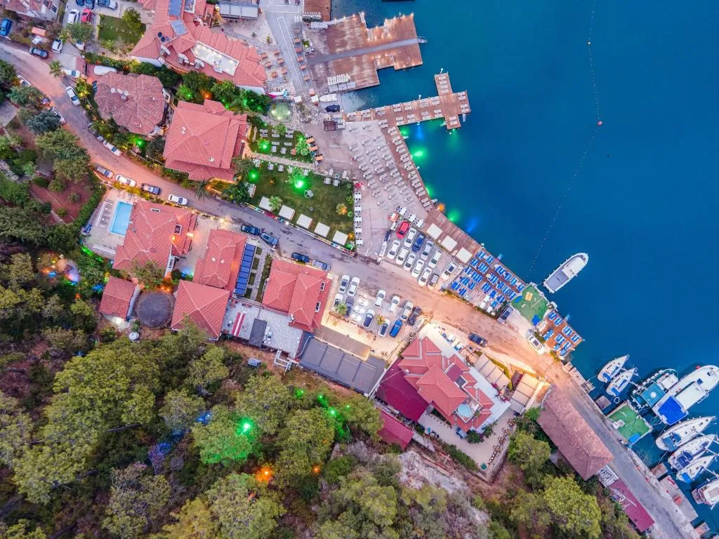 General view, Iskelem Otel, Dalaman