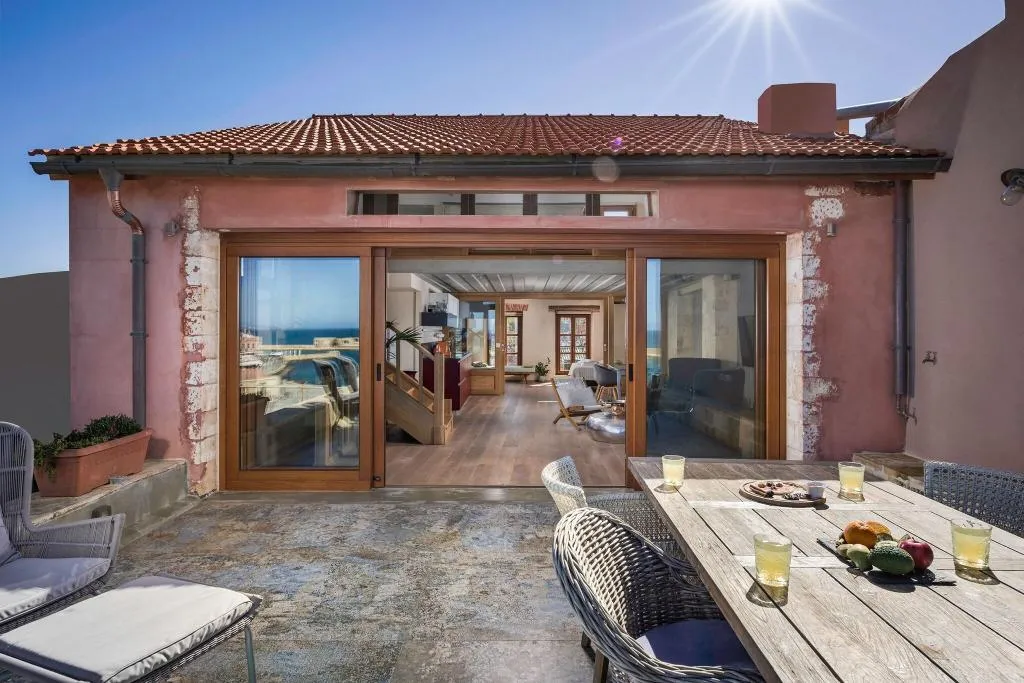 Terrace, Residenza Vranas Boutique Hotel, Crete