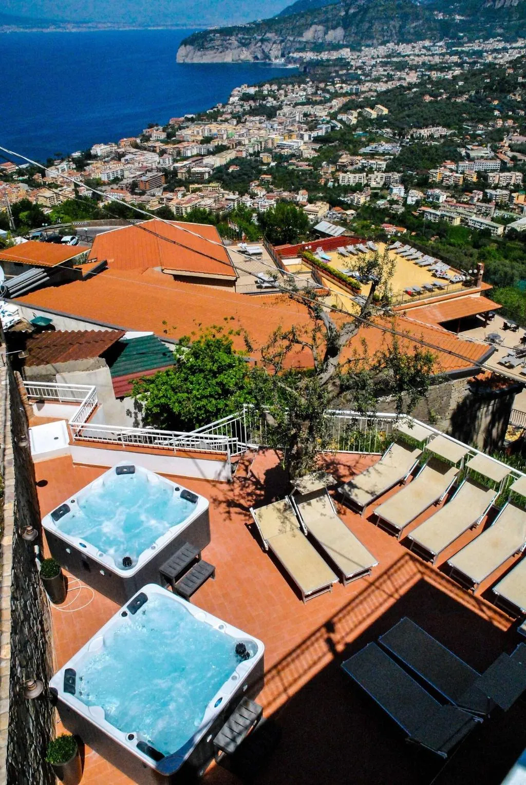 Terrace, Villa Fiorita, Naples