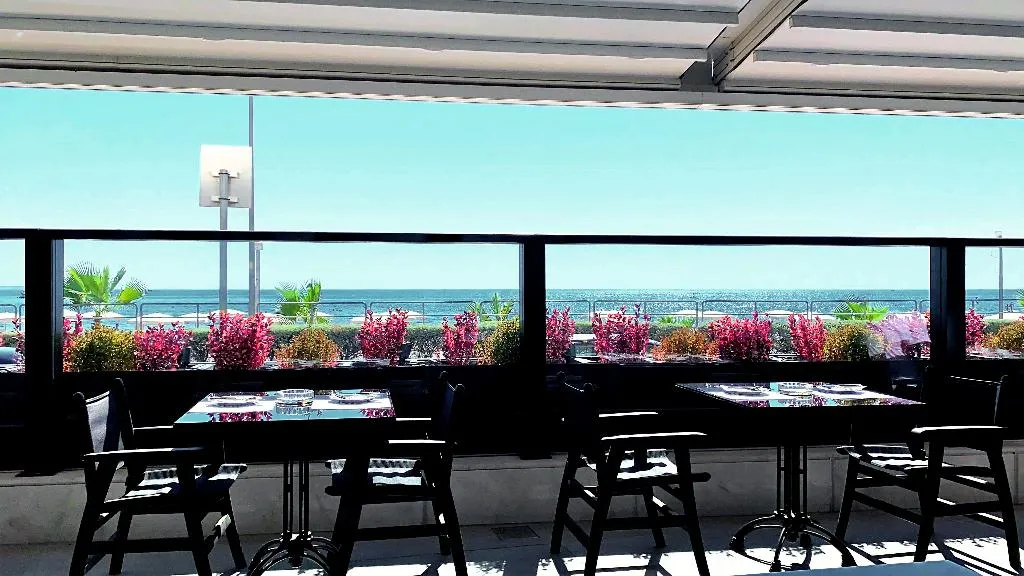 Terrace, The Ciao Stelio Deluxe Hotel, Cyprus