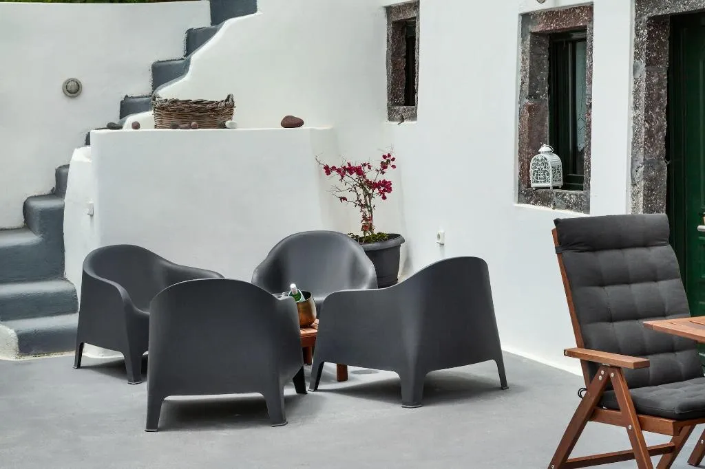 General view, Casa d'Argento, Santorini