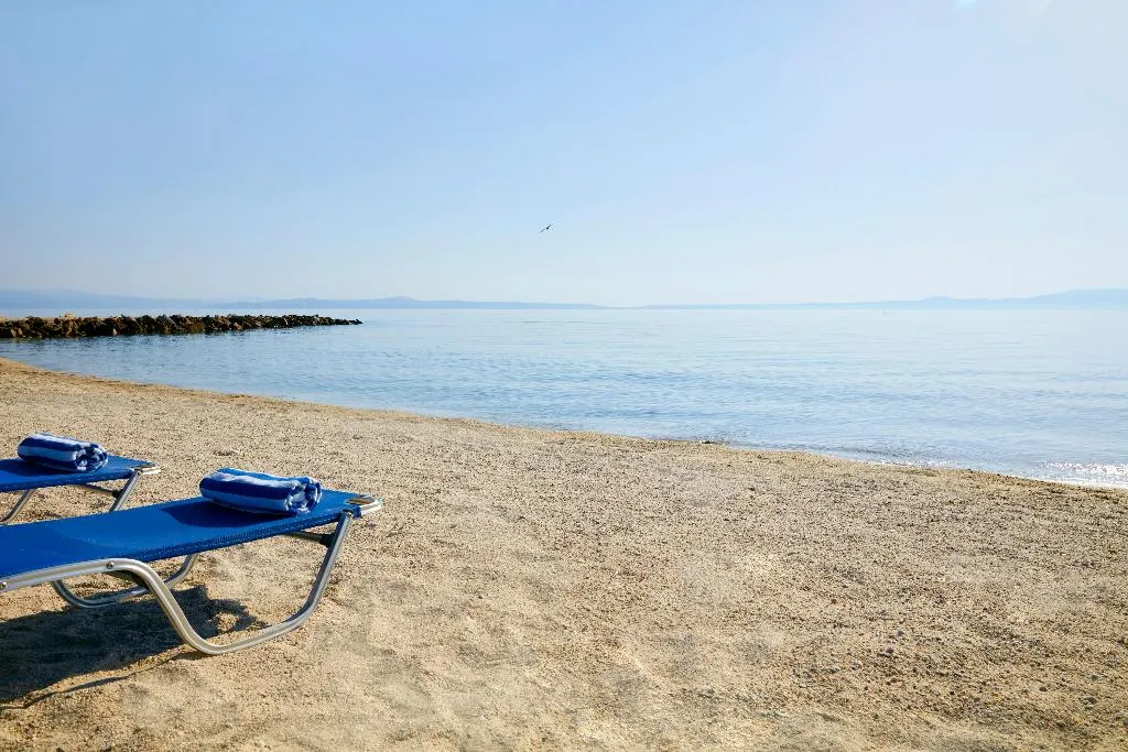 Beach, Theophano Imperial Palace, Halkidiki