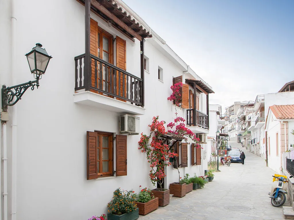 General view, Pension Eliza, Skiathos