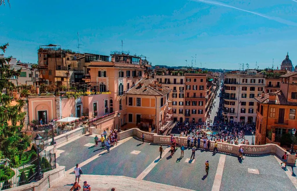 General view, Royal Suite Trinità dei Monti, Rome