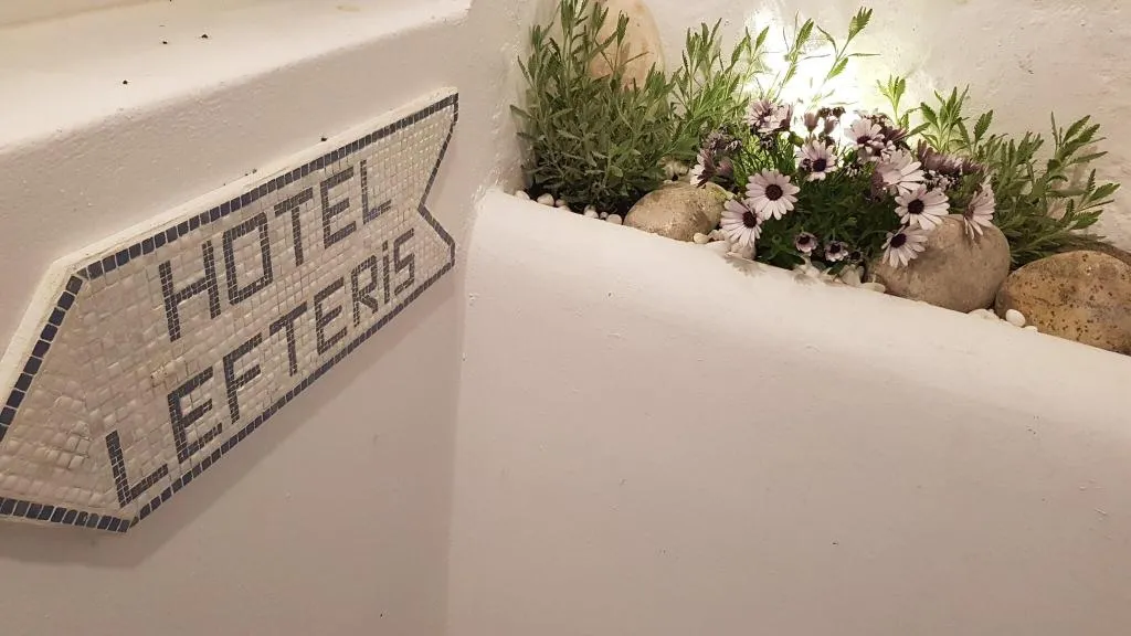 Lobby, Hotel Lefteris, Mykonos