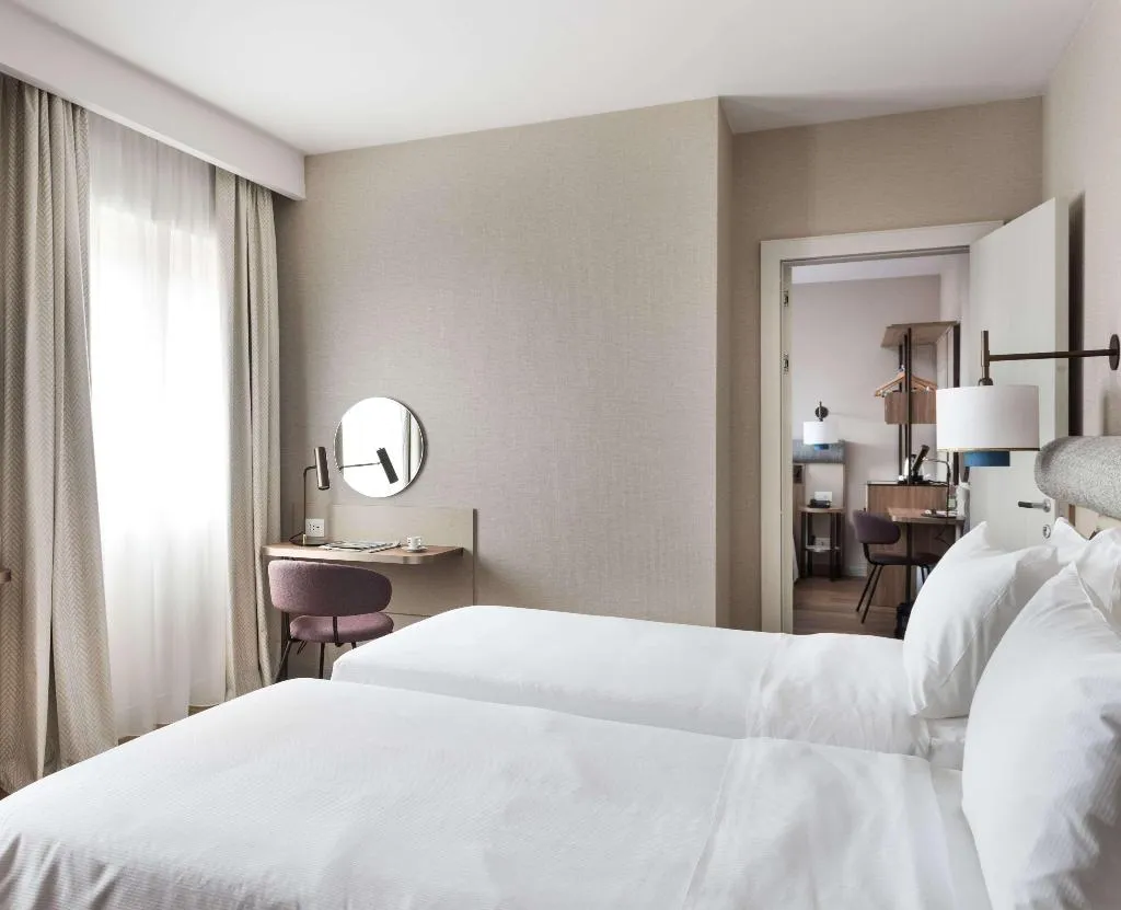 TWIN GUEST ROOM Room, Ambasciatori Hotel Venice Mestre, Tapestry Collec, Venice