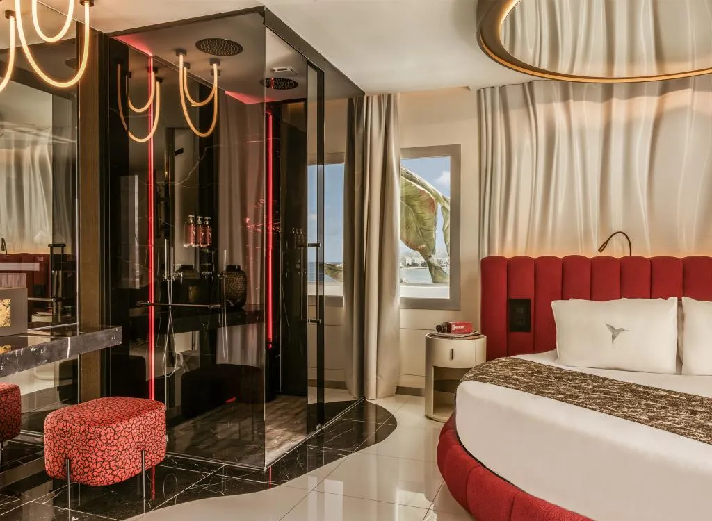 DOUBLE SINGLE USE SEA VIEW Room, The Unexpected Ibiza Hotel, Ibiza