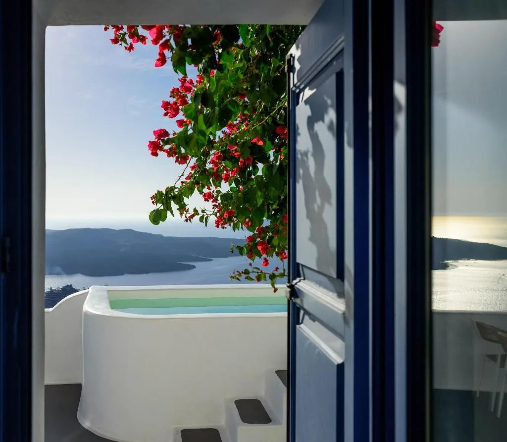 Room, Kamares Apartments, Santorini