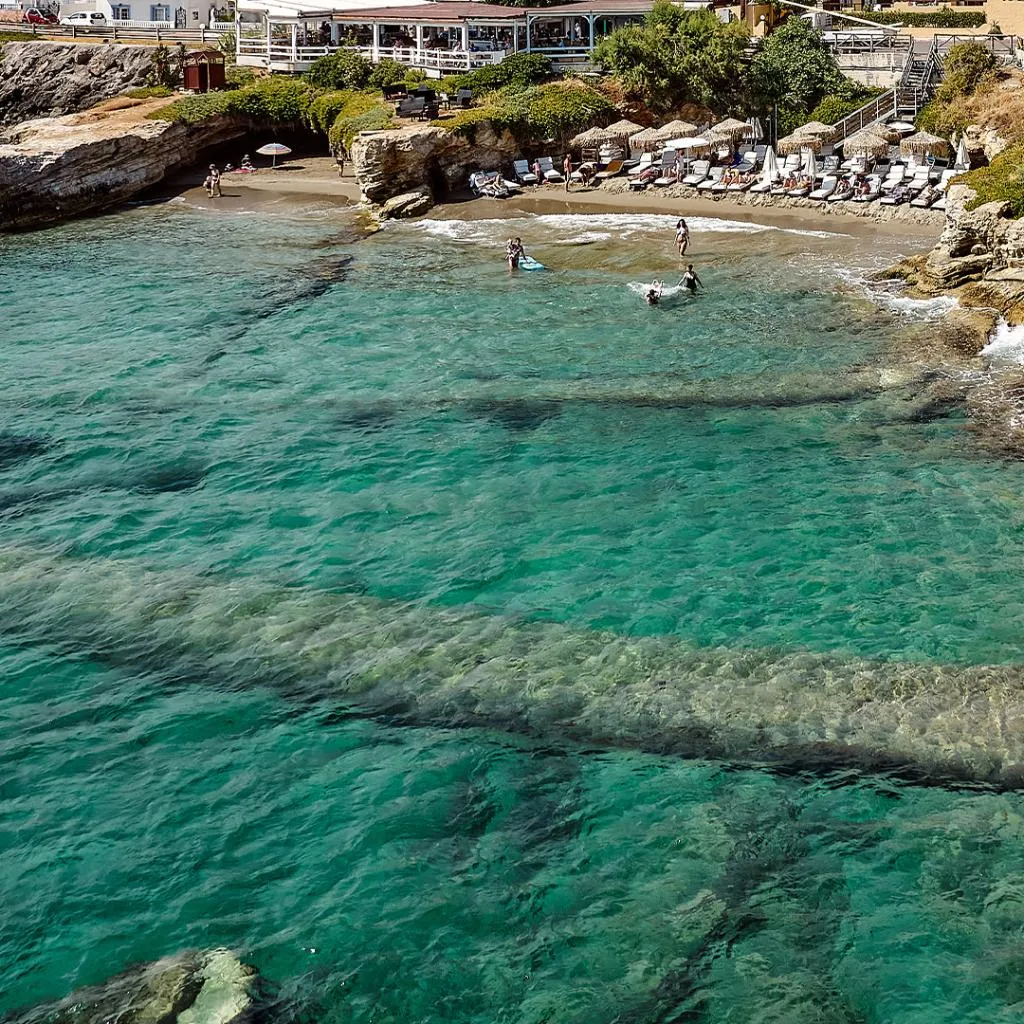 Beach, Porto Greco Village Beach hotel, Crete