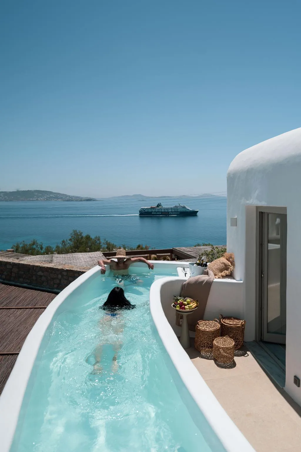 SUITE SEA VIEW Room, Rocabella Mykonos Hotel, Mykonos