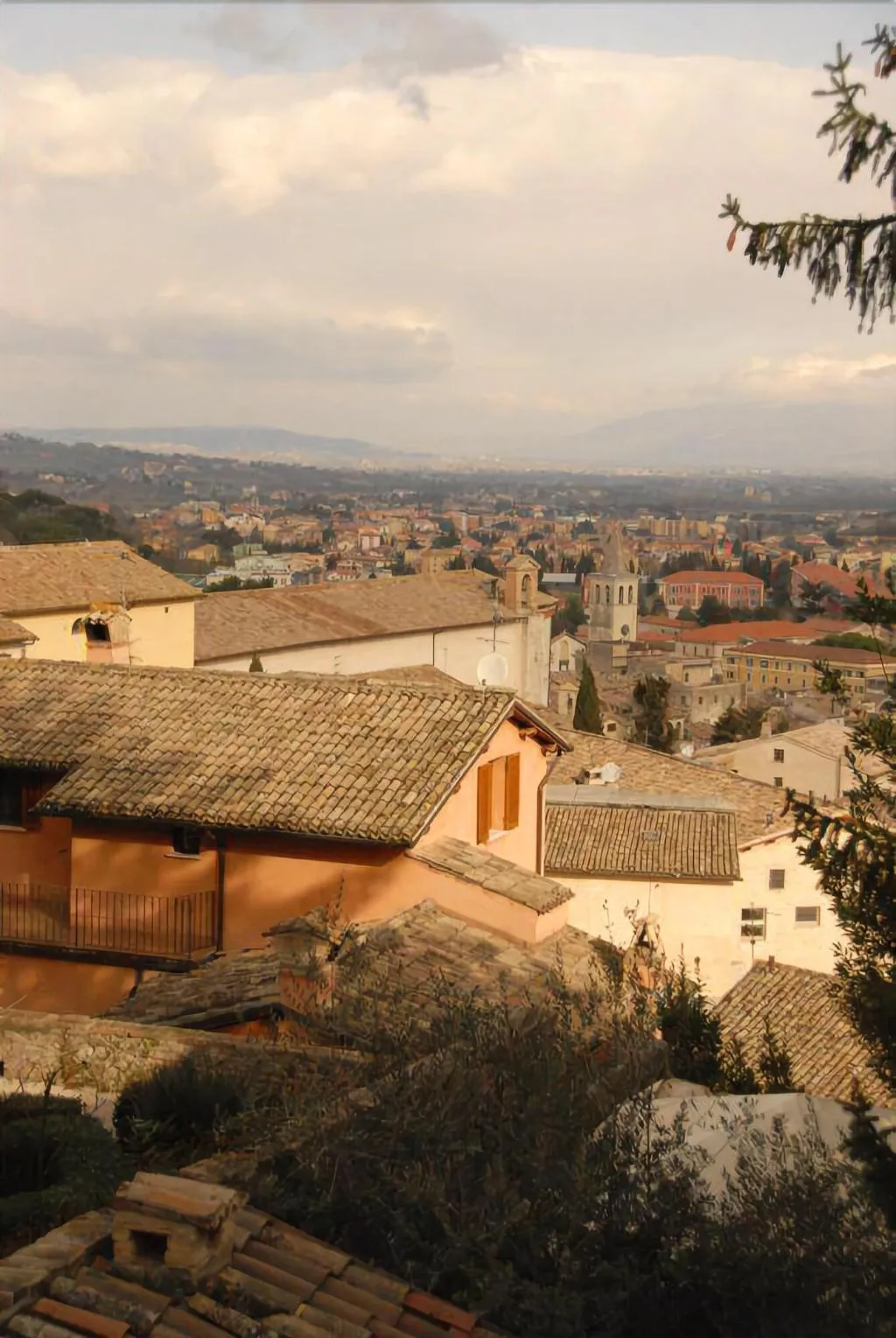 General view, Albergo Panciolle, Perugia