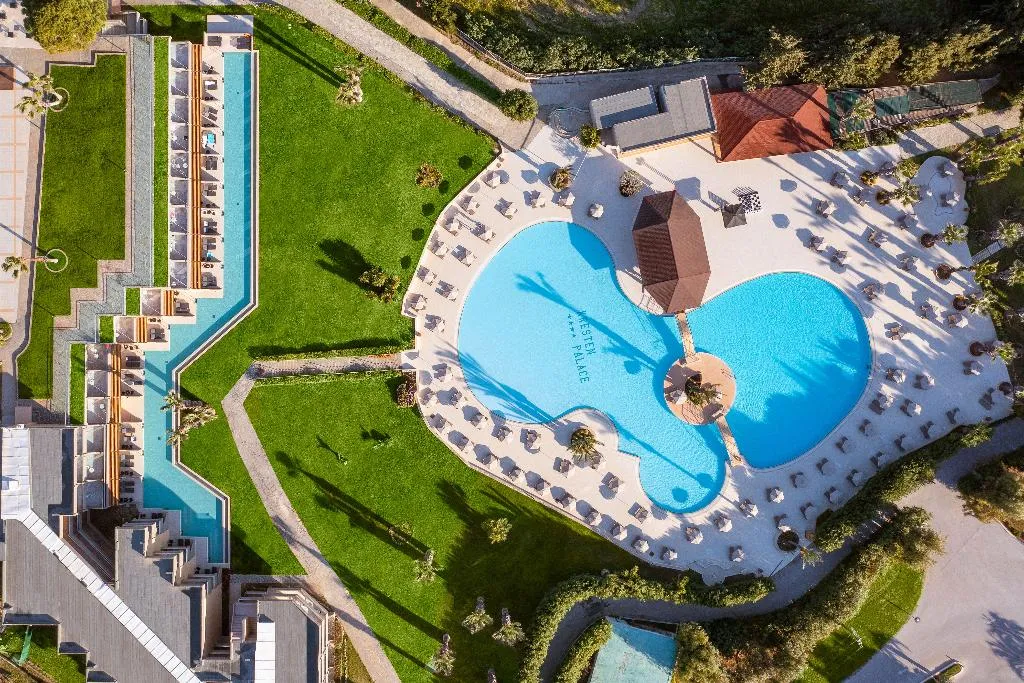 General view, Kresten Palace, Rhodes