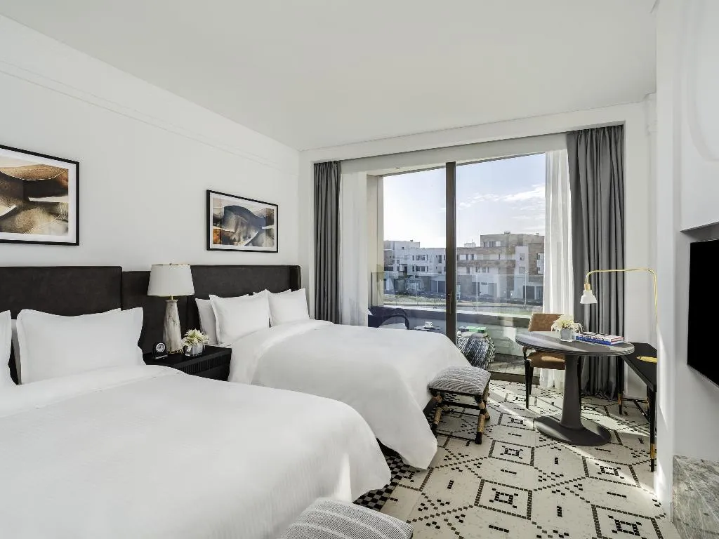 Room TWO QUEEN BEDS WITH VIEWS Room, Fairmont Residences La Marina Rabat-Sale, Rabat