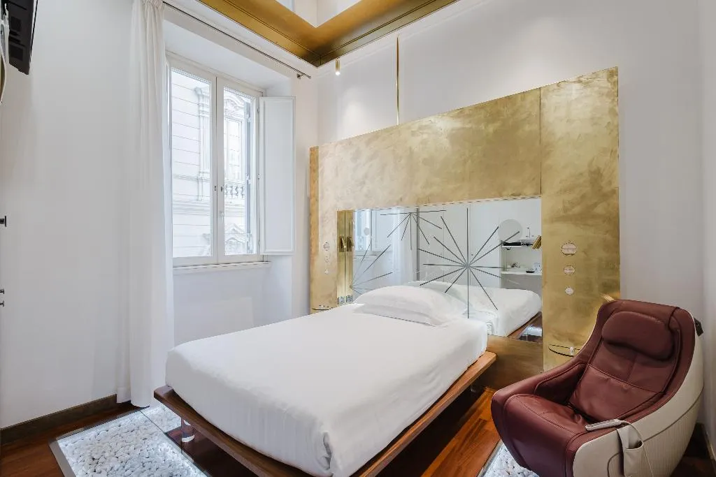 DOUBLE SINGLE USE BUSINESS Room, Hotel Trecento, Rome