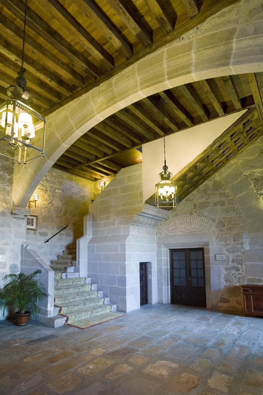 Lobby, Parador de Plasencia, Madrid